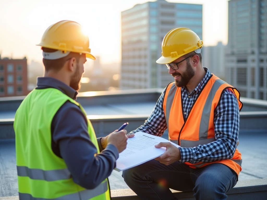 commercial roof repair plan