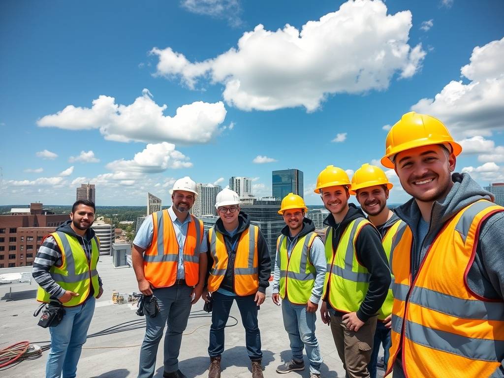 raleigh commercial roofing employees